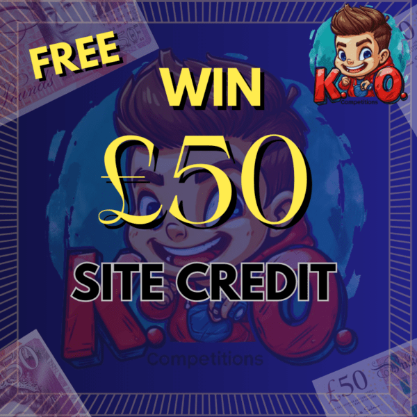 £50 Site Credit (£100 if spent £1 with it)