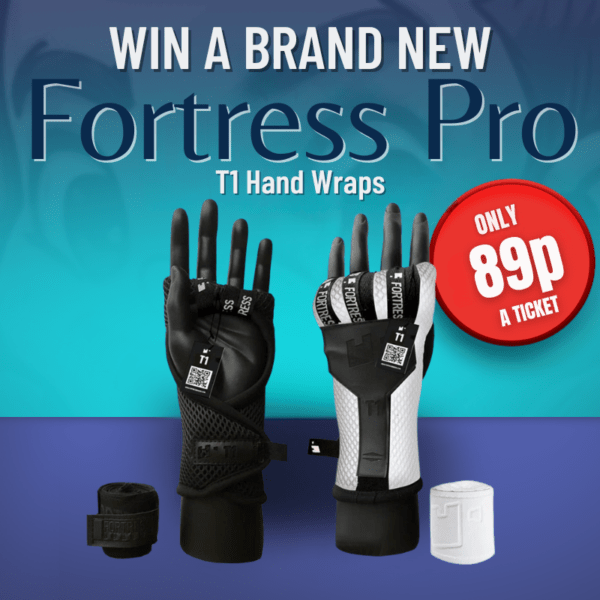 Win a Brand New Fortress PRO T1 Hand Wraps