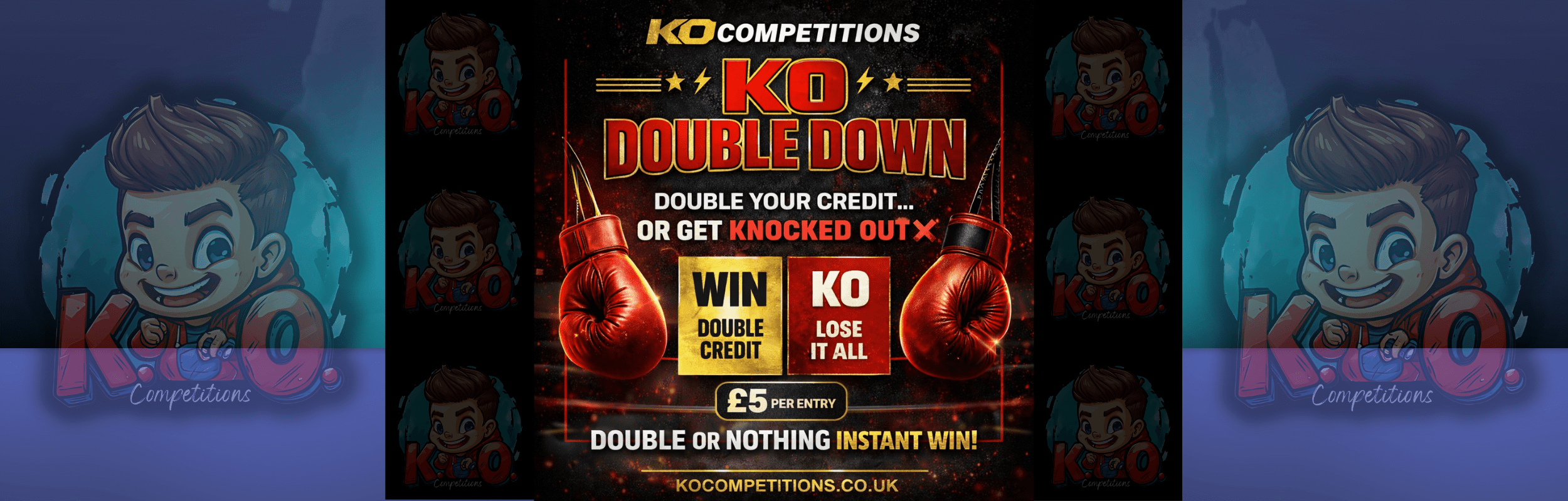 K.O. Double Your Money or Get Knocked Down Instant Win £5
