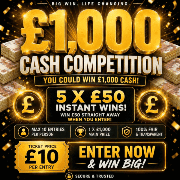 Win £1000 Cash